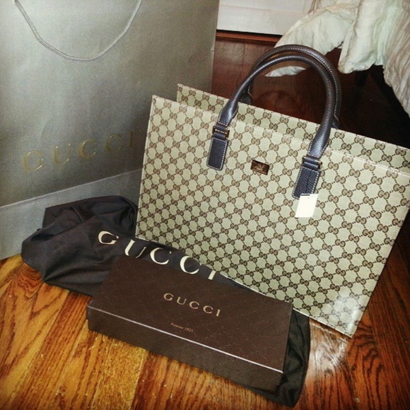 Gucci Handbags - New Gucci Supreme Coates Top Handle Briefcase
